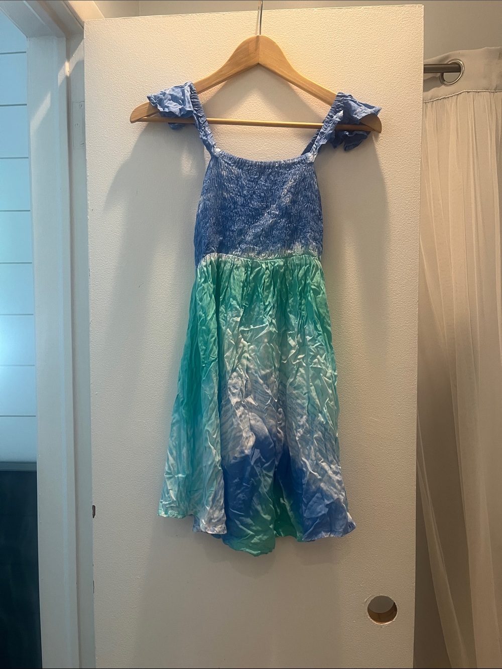 Tiare Hawaii Blue Green Ombre dress - Picture 2 of 3